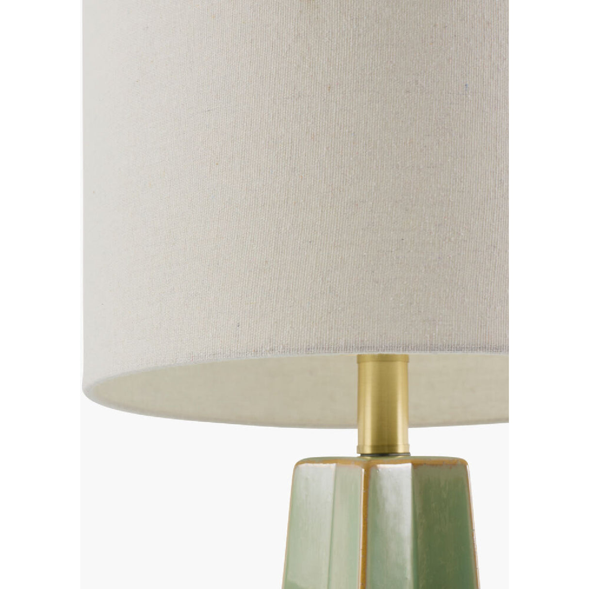 Modern European furniture - Faceted Ceramic Accent Table Lamp - www.oroa.com | Oroa.com