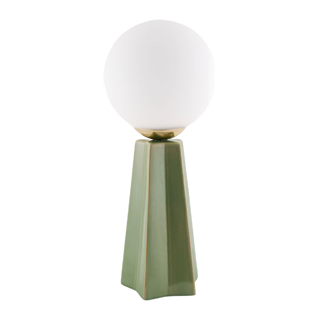 Modern European furniture - White Glass Globe Table Lamp - www.oroa.com | Oroa.com