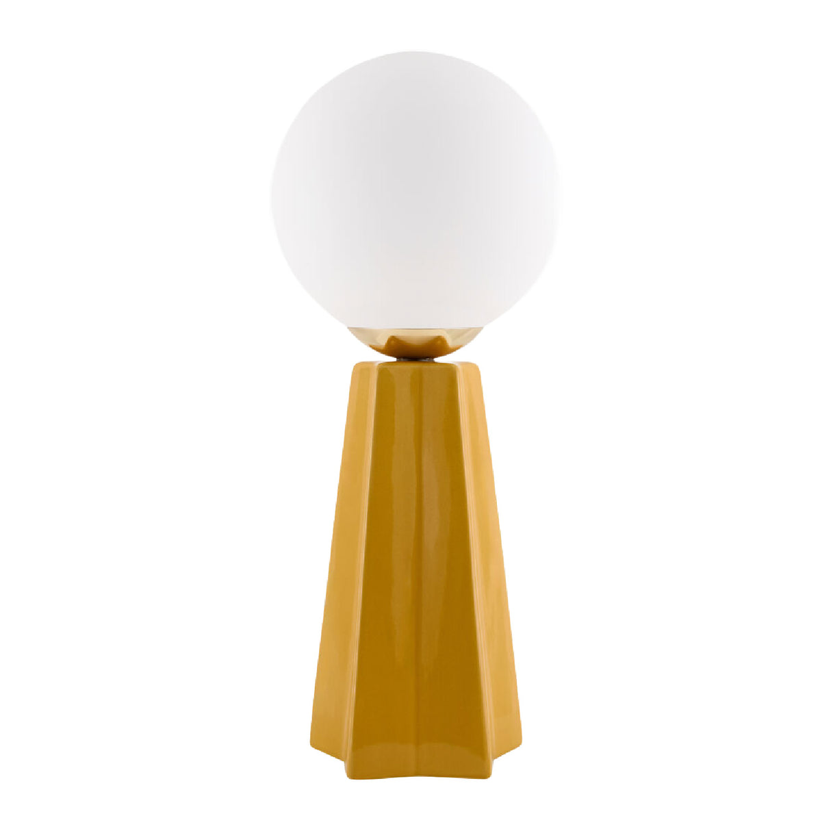 Modern European furniture - White Glass Globe Table Lamp - www.oroa.com | Oroa.com