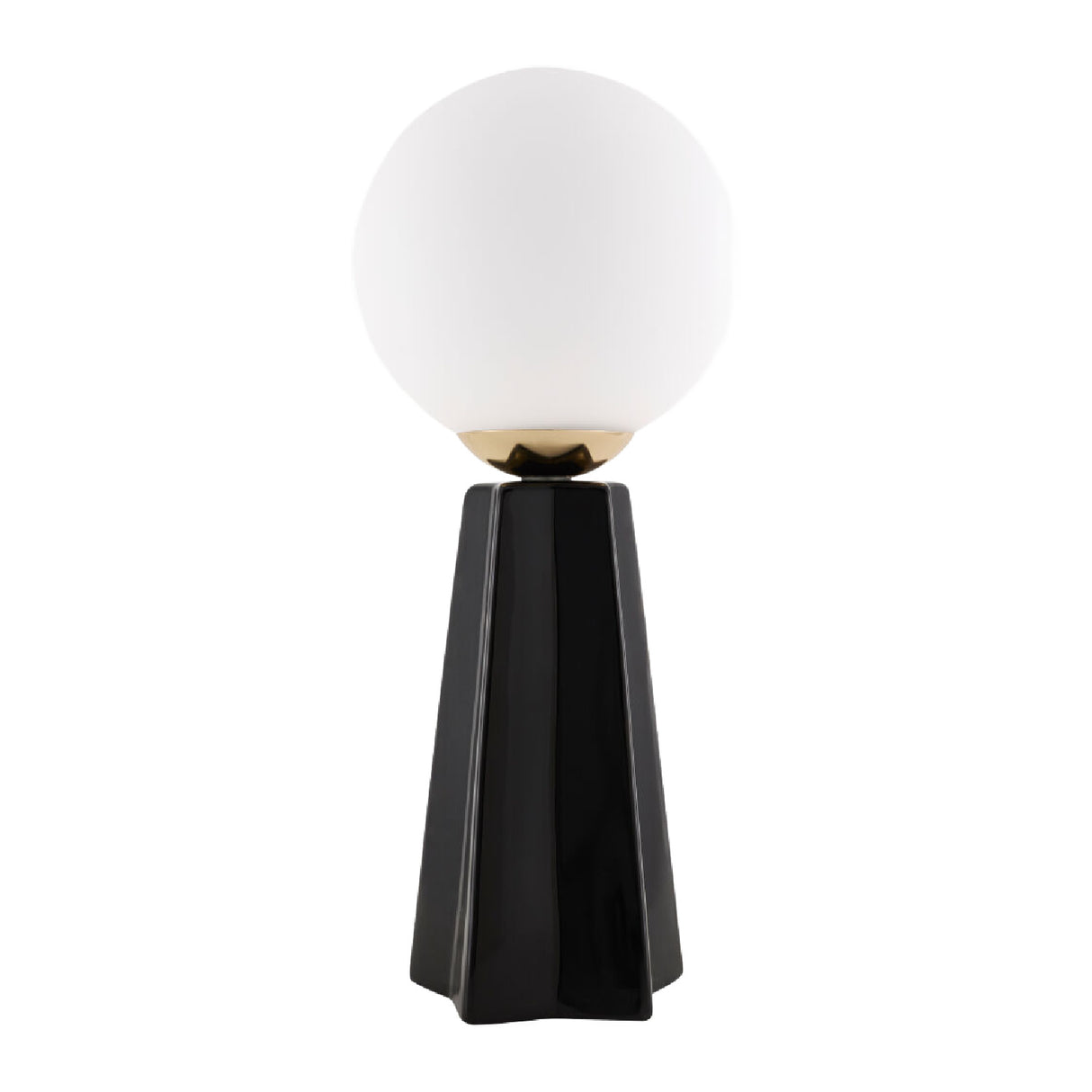 Modern European furniture - White Glass Globe Table Lamp - www.oroa.com | Oroa.com