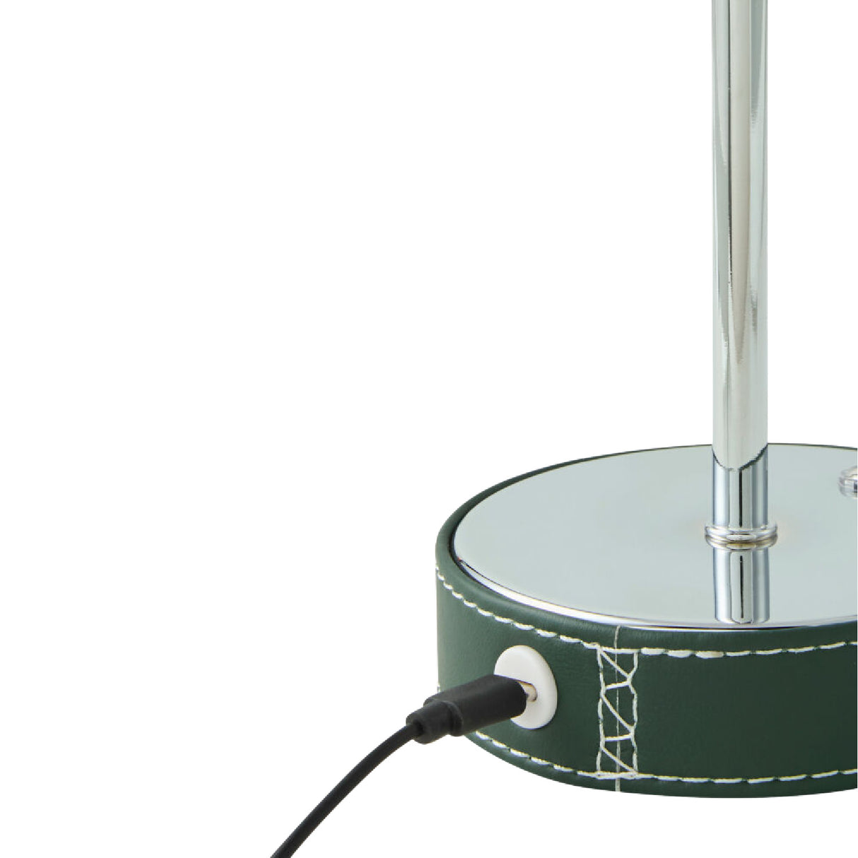 Modern European furniture - Empire Leather Shade Table Lamp - www.oroa.com | Oroa.com
