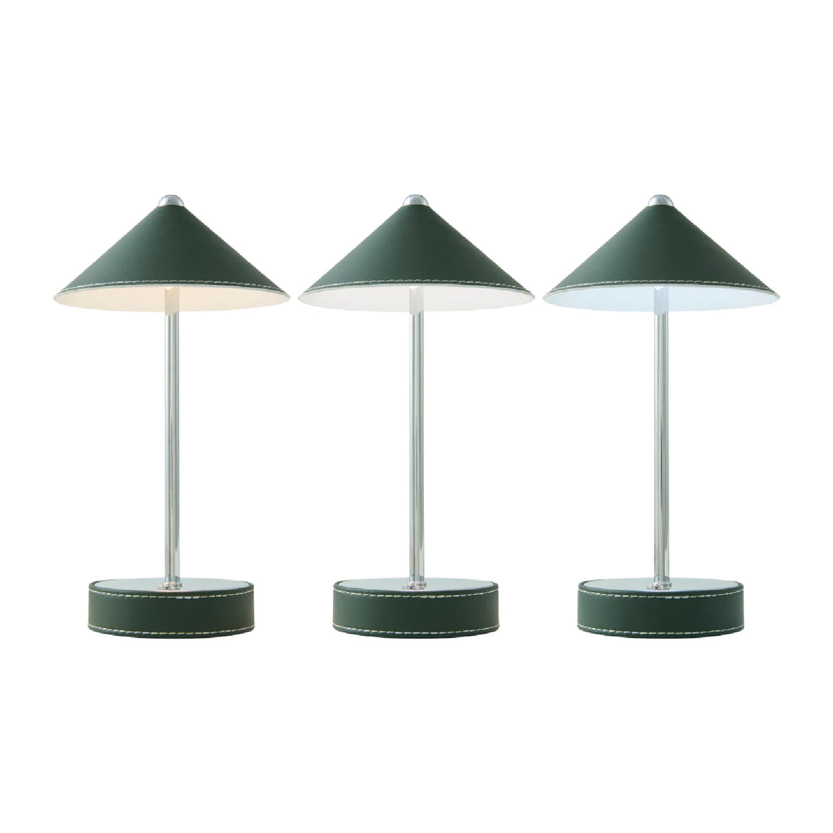 Modern European furniture - Empire Leather Shade Table Lamp - www.oroa.com | Oroa.com