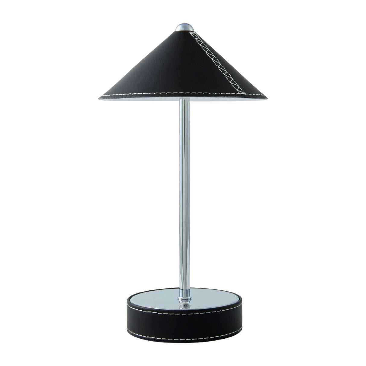 Modern European furniture - Empire Leather Shade Table Lamp - www.oroa.com | Oroa.com