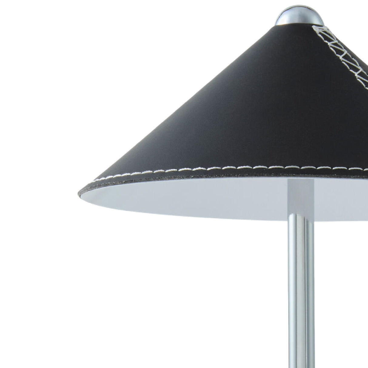 Modern European furniture - Empire Leather Shade Table Lamp - www.oroa.com | Oroa.com