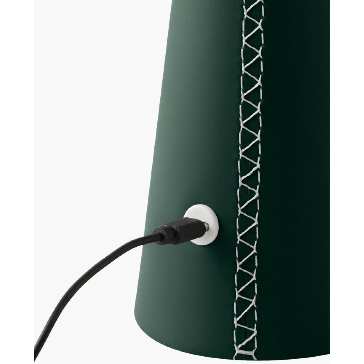 Modern European furniture - Brushed Leather Accent Table Lamp - www.oroa.com | Oroa.com