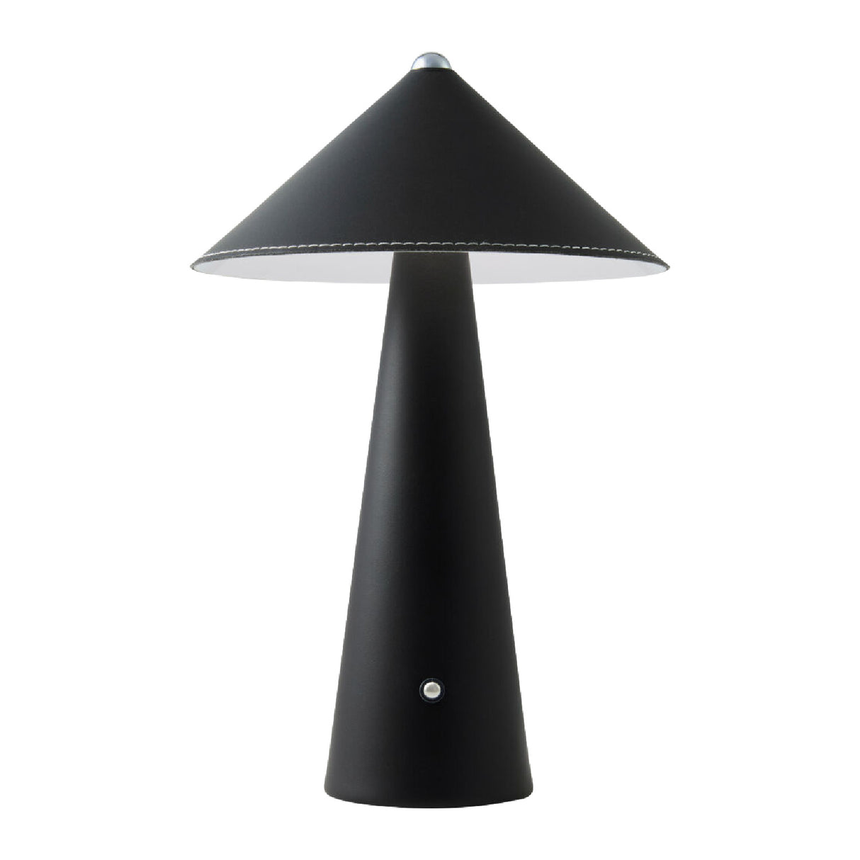 Modern European furniture - Brushed Leather Accent Table Lamp - www.oroa.com | Oroa.com