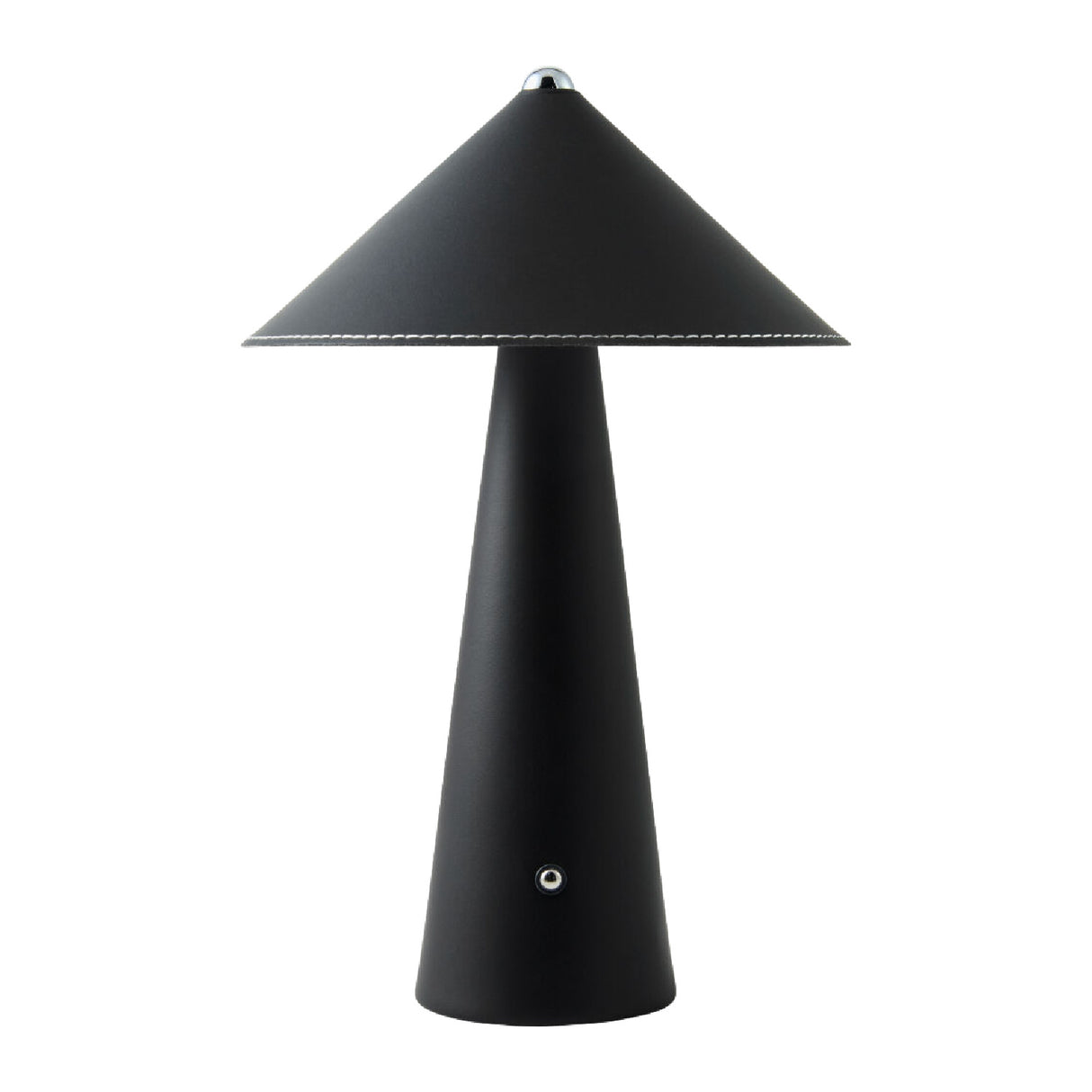 Modern European furniture - Brushed Leather Accent Table Lamp - www.oroa.com | Oroa.com