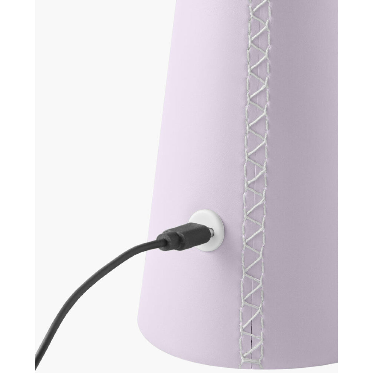 Modern European furniture - Brushed Leather Accent Table Lamp - www.oroa.com | Oroa.com