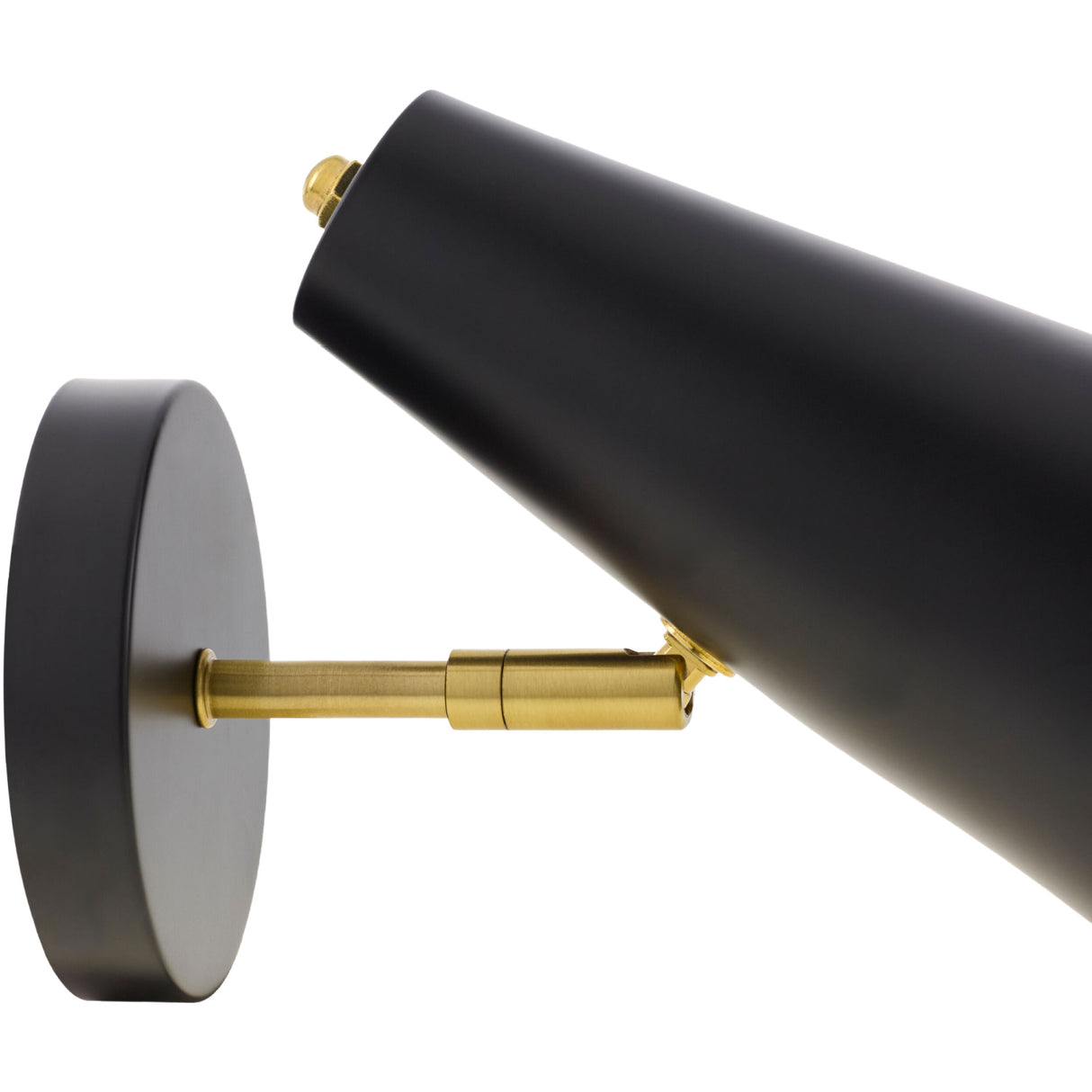 Modern European furniture - Conical Black Iron Wall Lamp - www.oroa.com | Oroa.com