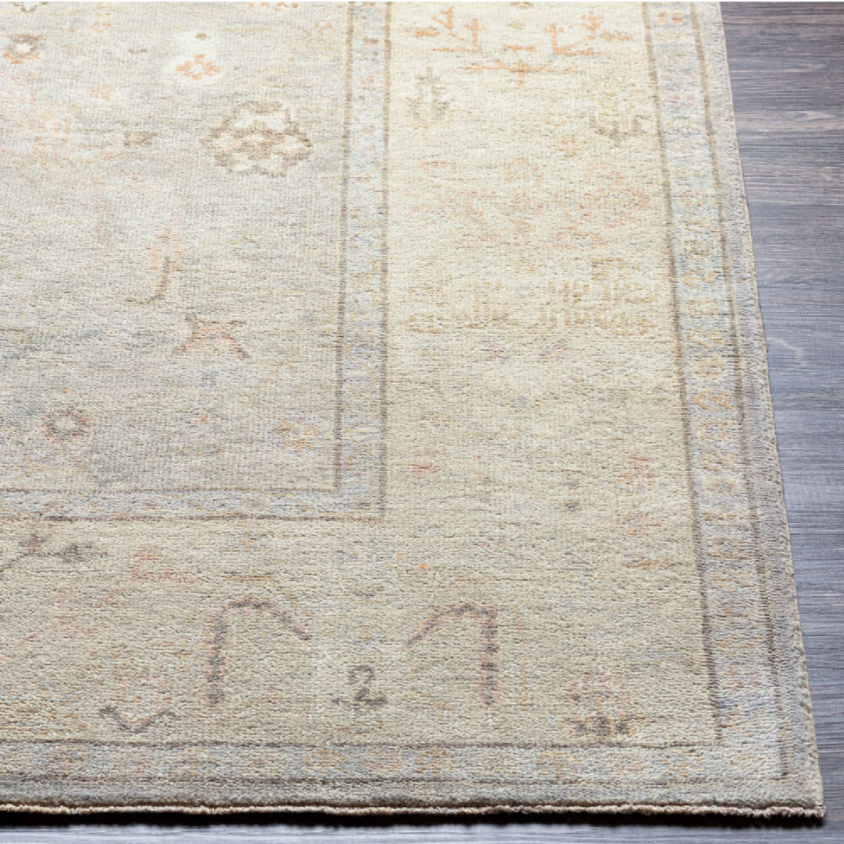 Modern furniture - Antique Wash Wool Fringed Carpet - www.oroa.com | Oroa.com