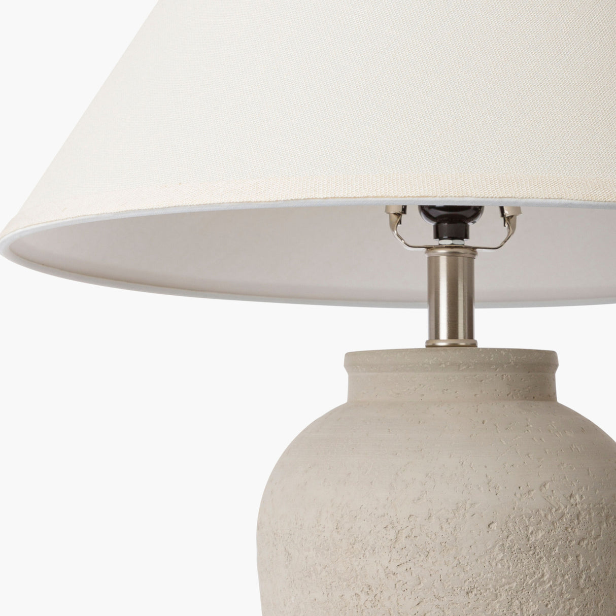 Modern European furniture - Gray Concrete Base Table Lamp - www.oroa.com | Oroa.com