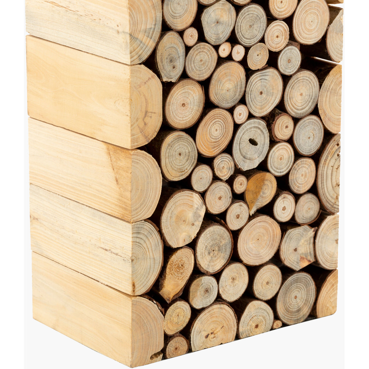 Modern European furniture - Natural Wood Stack Table Lamp - www.oroa.com | Oroa.com