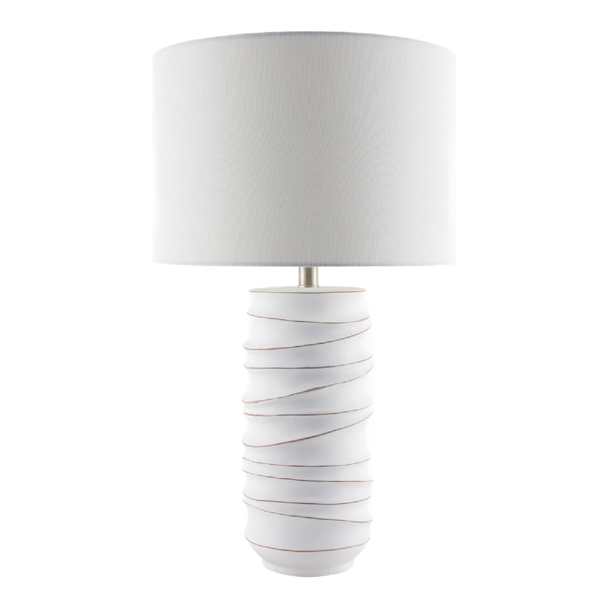 Modern European furniture - White Accent Table Lamp - www.oroa.com | Oroa.com