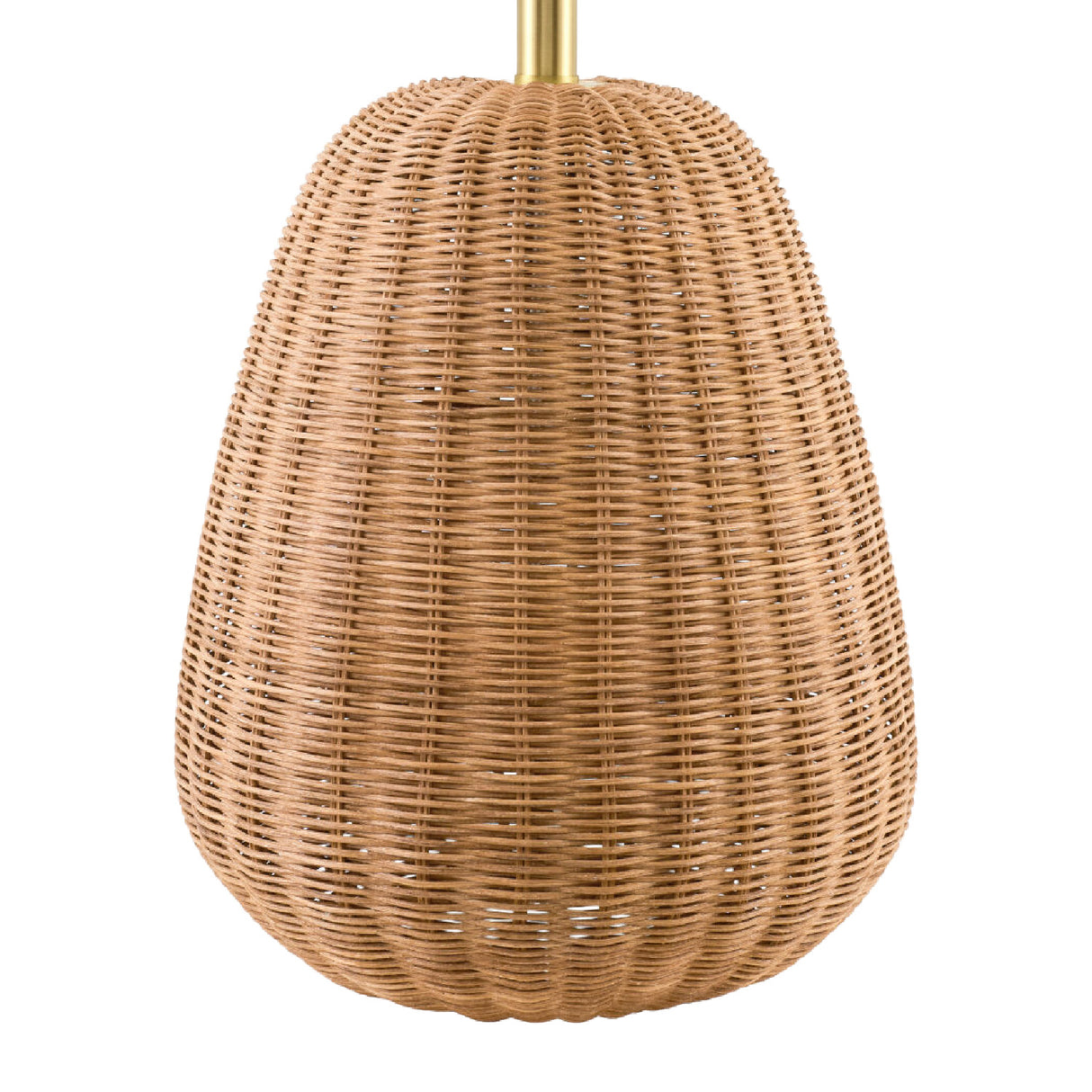 Modern European furniture - Hand-painted Rattan Linen Table Lamp - www.oroa.com | Oroa.com