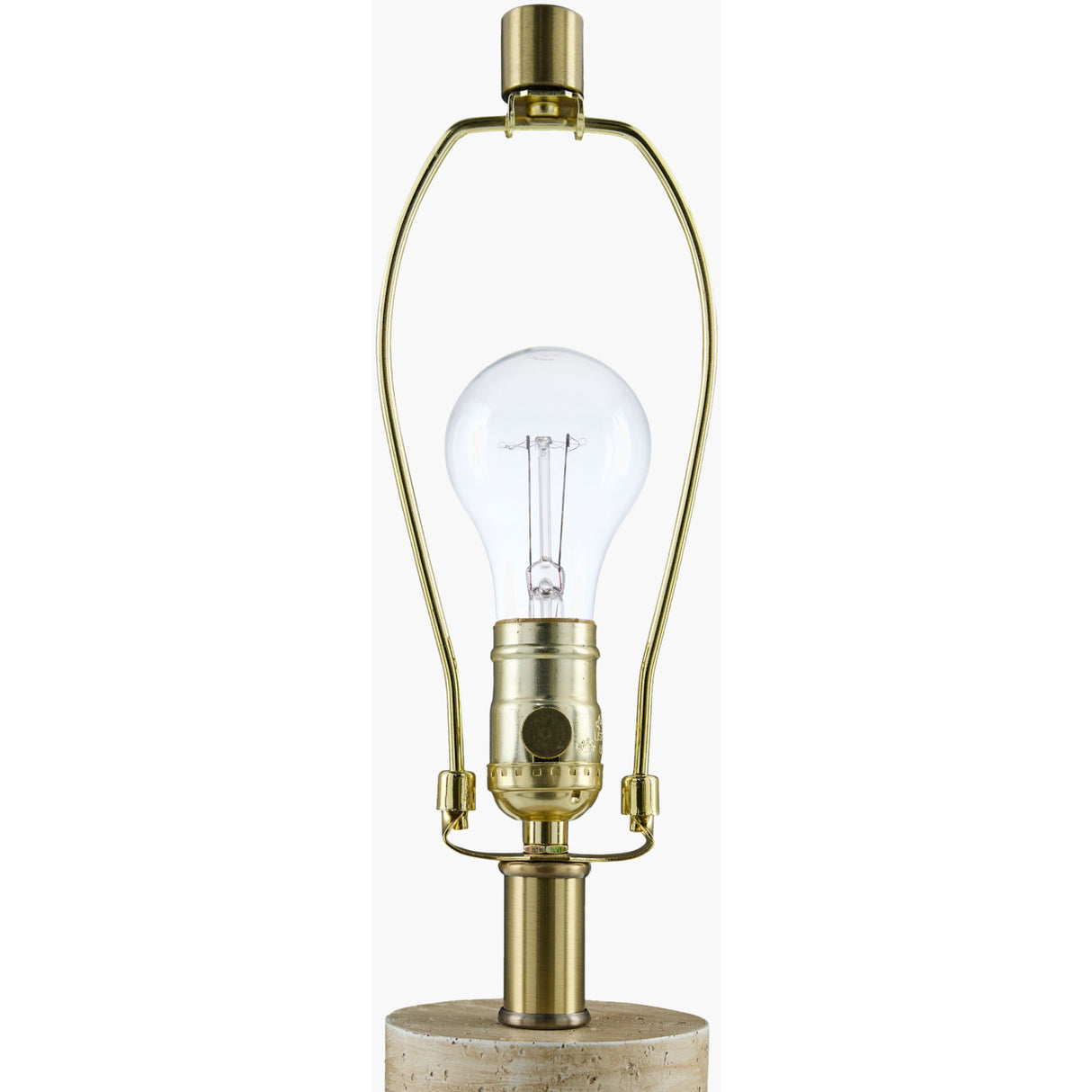 Modern European furniture - Beige Cement Linen Table Lamp - www.oroa.com | Oroa.com