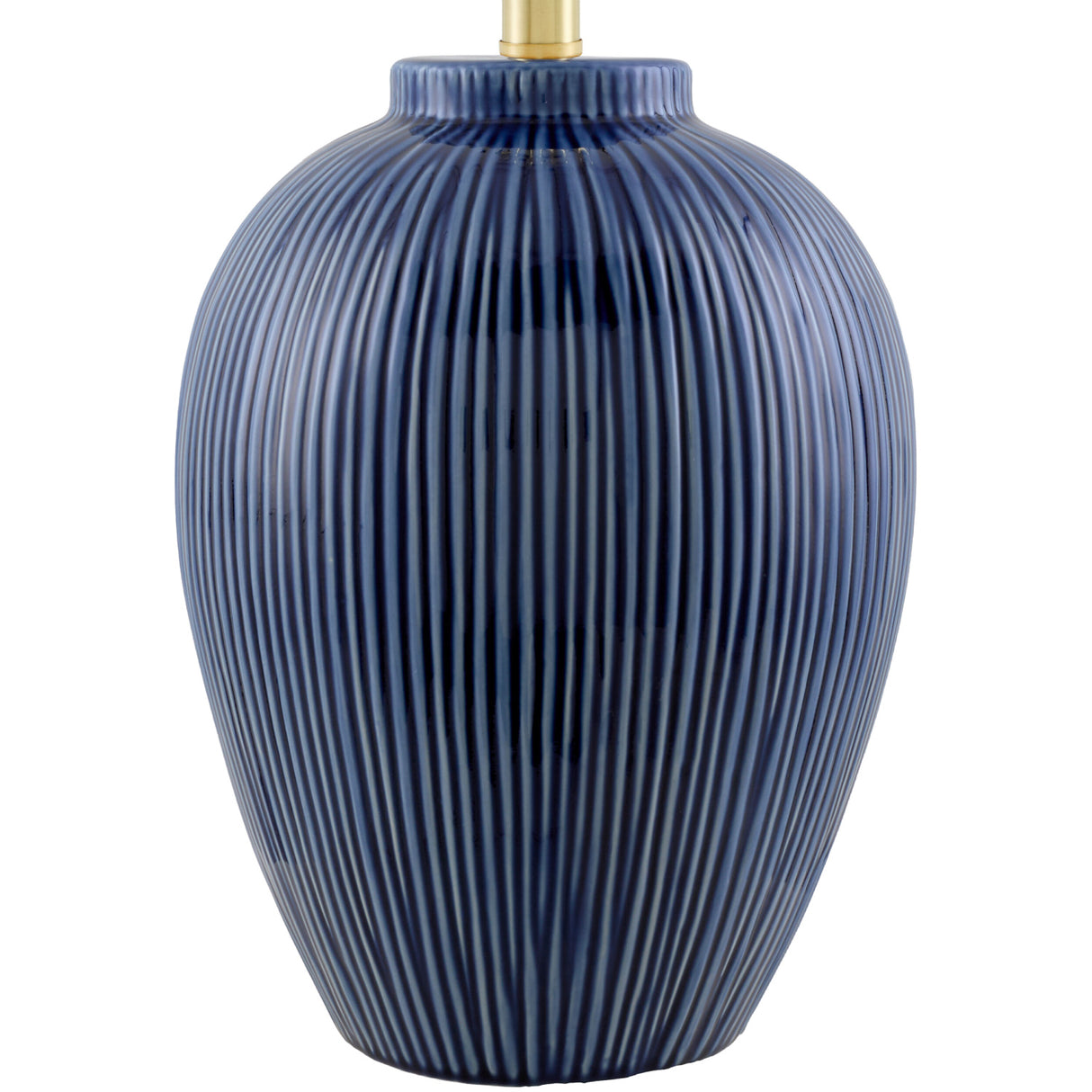Modern European furniture - Striped Ceramic Accent Table Lamp - www.oroa.com | Oroa.com