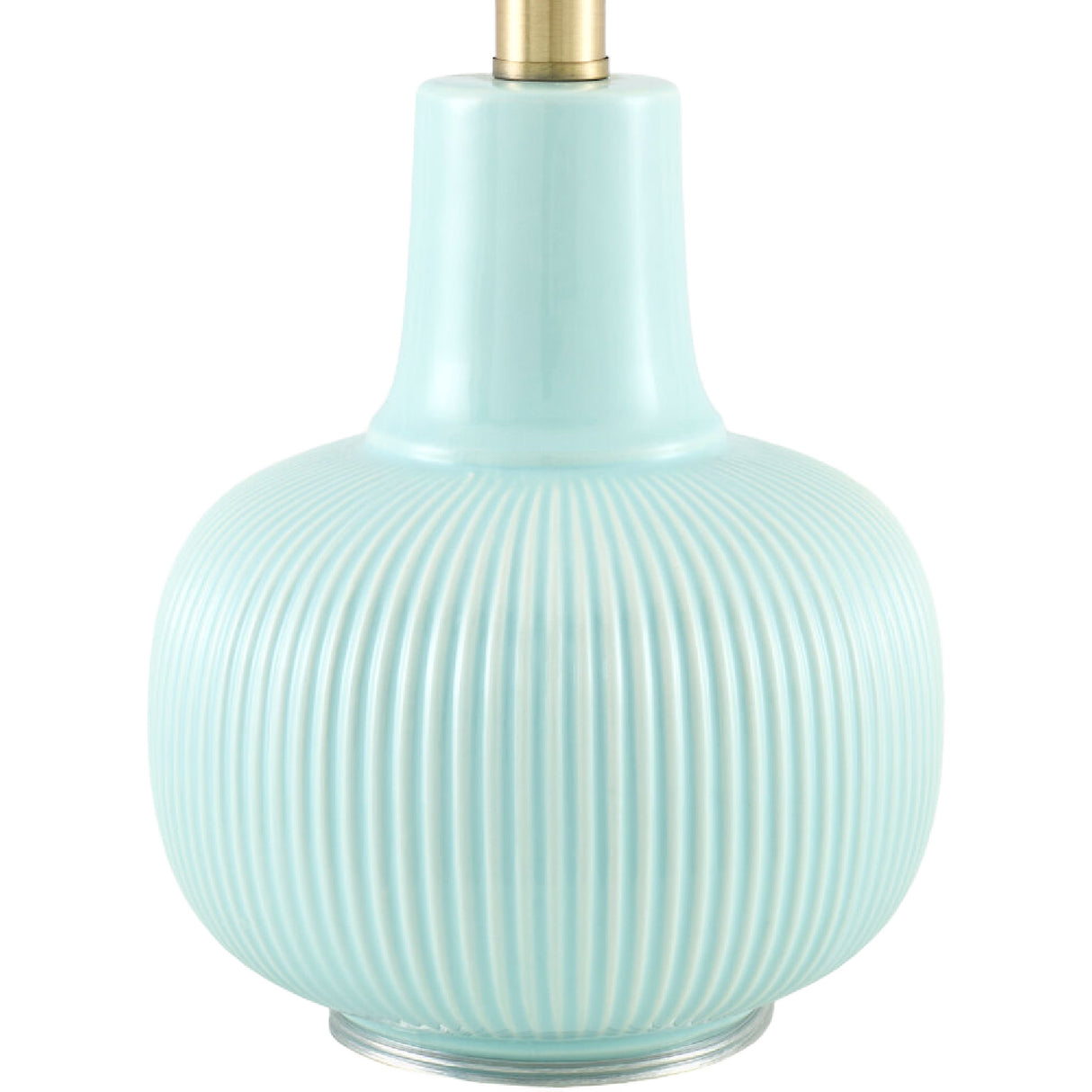 Modern European furniture - Reeded Ceramic Accent Table Lamp - www.oroa.com | Oroa.com