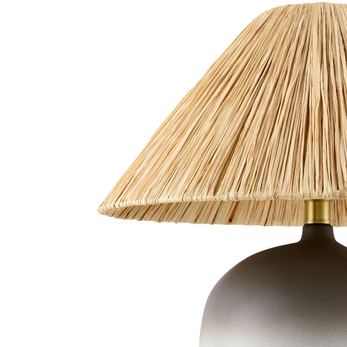 Modern European furniture - Seagrass Fibers Accent Table Lamp - www.oroa.com | Oroa.com
