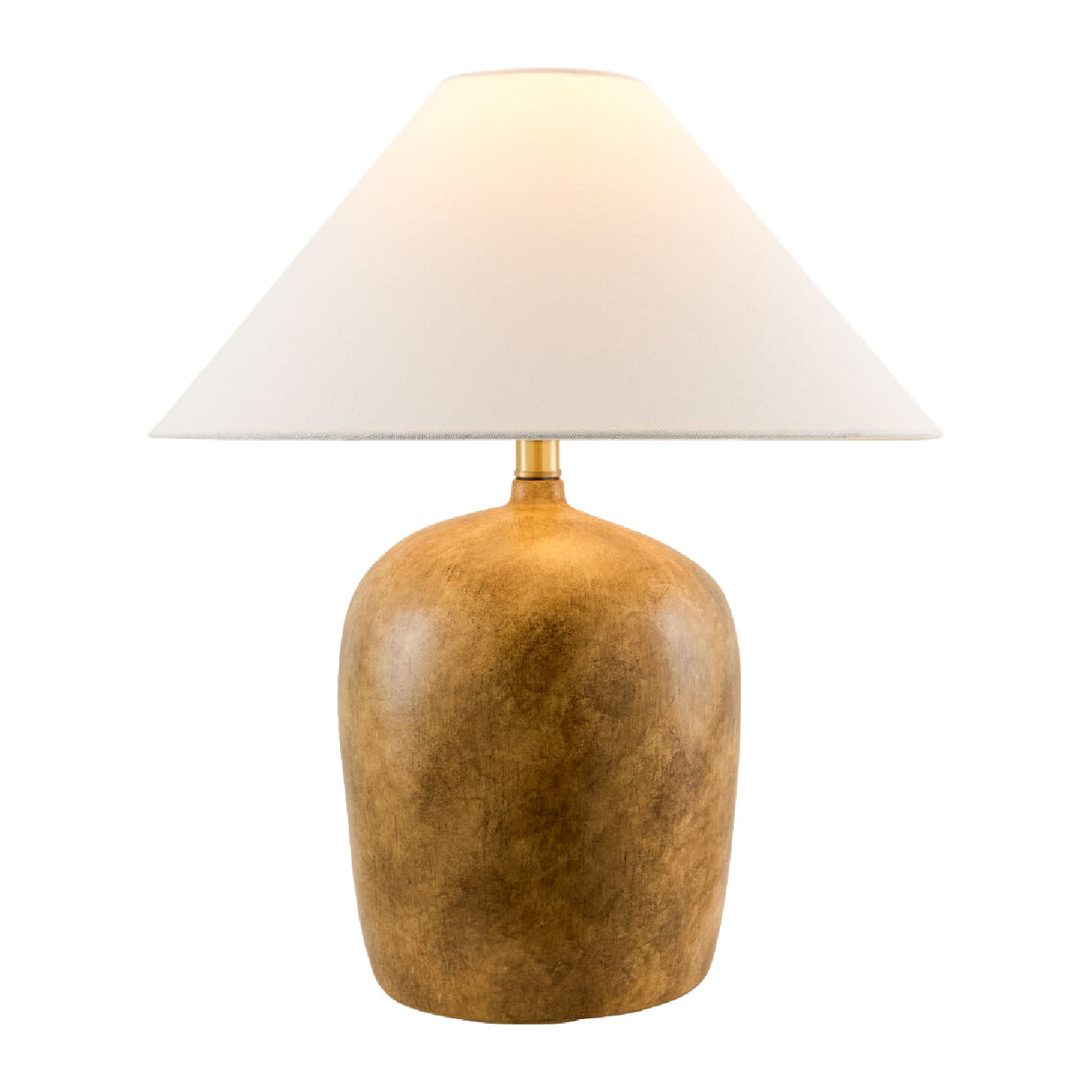 Modern European furniture - White Linen Empire Table Lamp - www.oroa.com | Oroa.com
