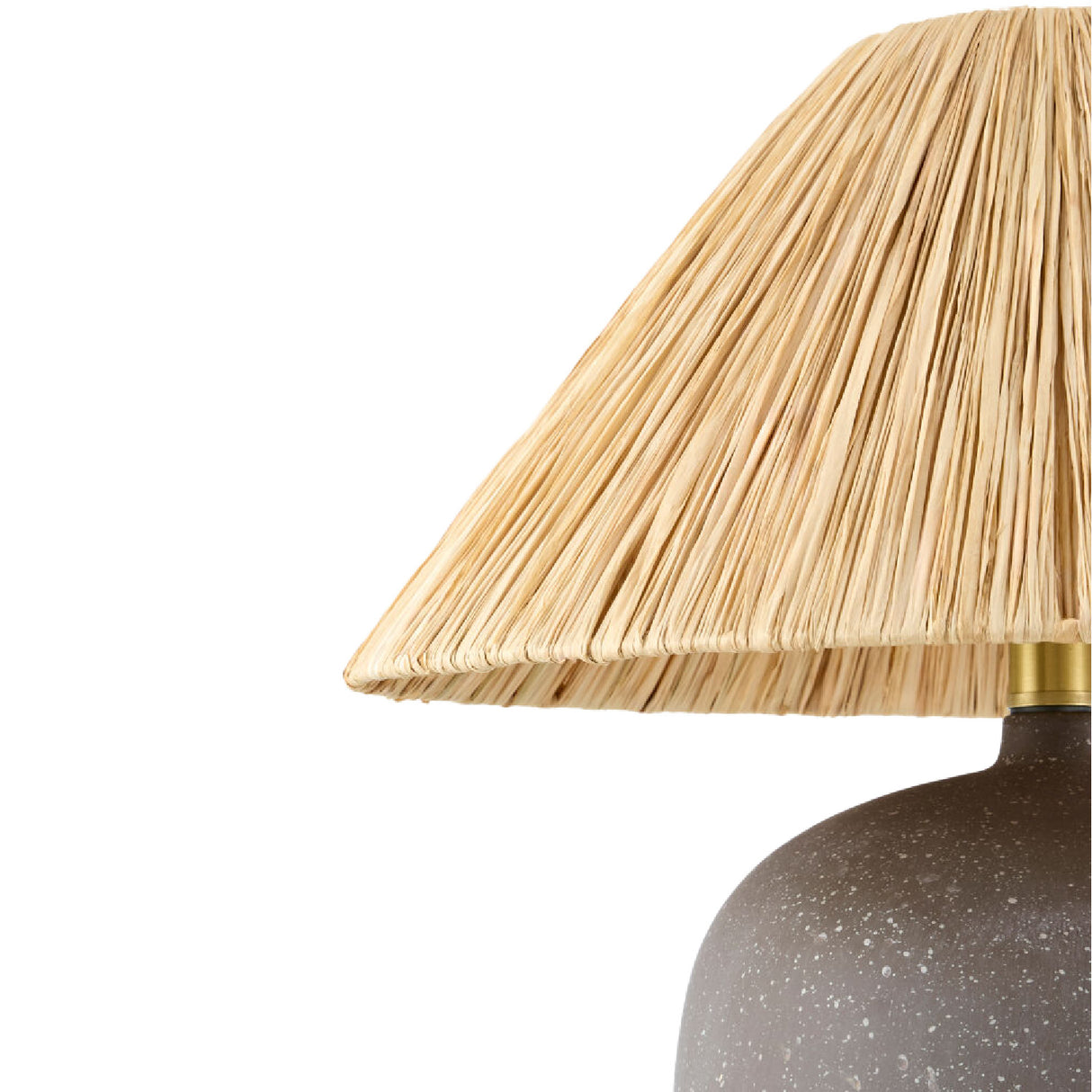 Modern European furniture - Seagrass Fibers Accent Table Lamp - www.oroa.com | Oroa.com
