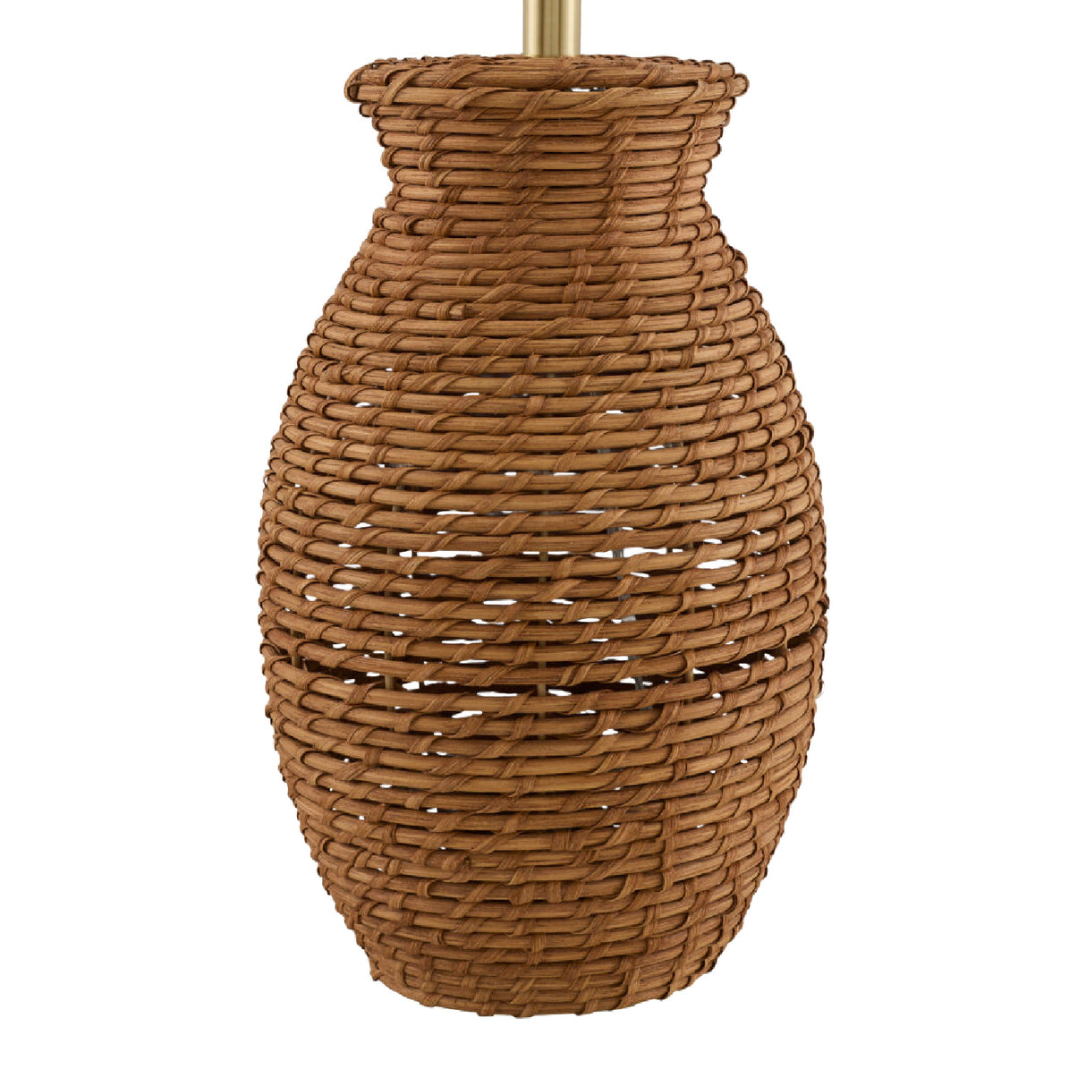 Modern European furniture - Painted Rattan Accent Table Lamp - www.oroa.com | Oroa.com