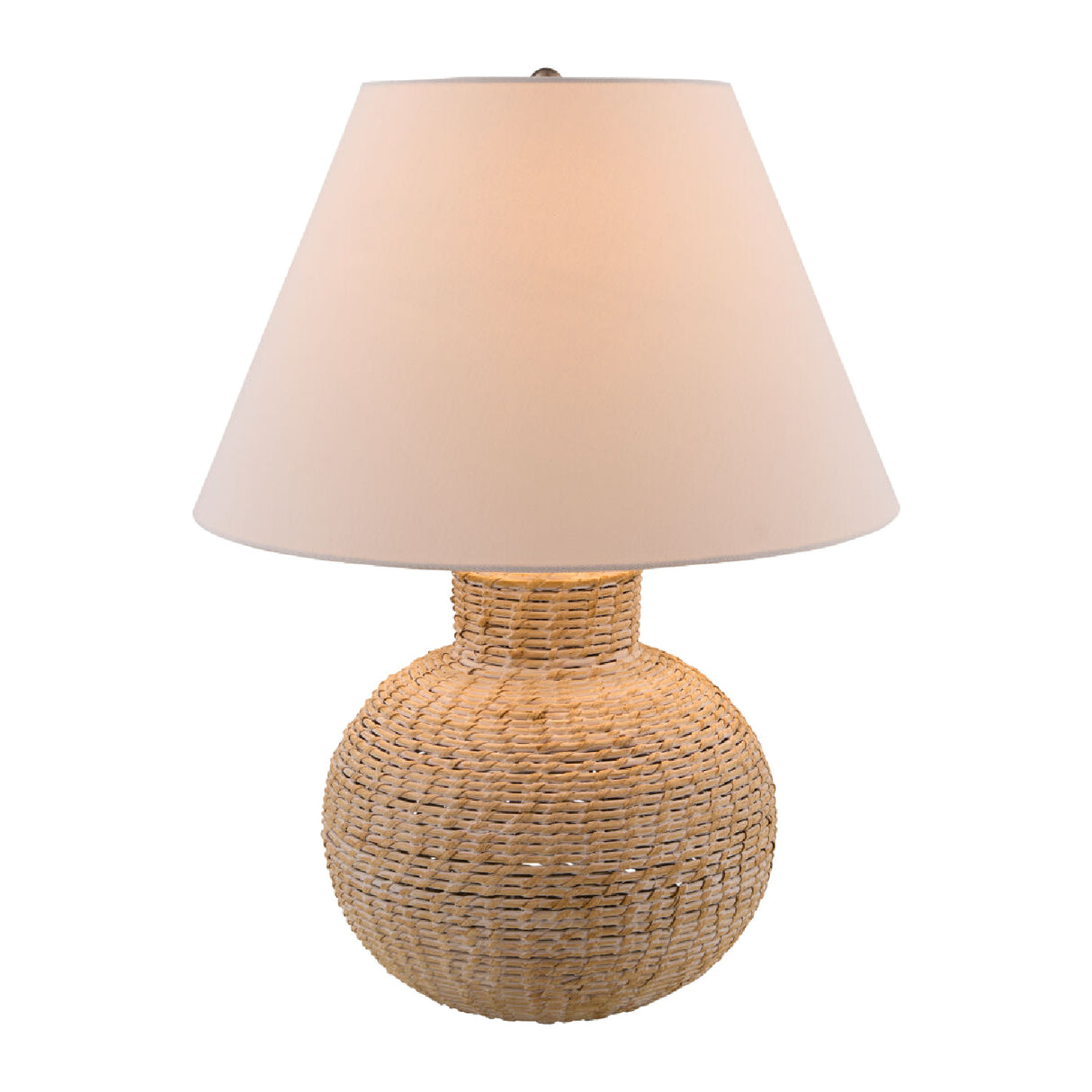 Modern European furniture - White Empire Shade Table Lamp - www.oroa.com | Oroa.com