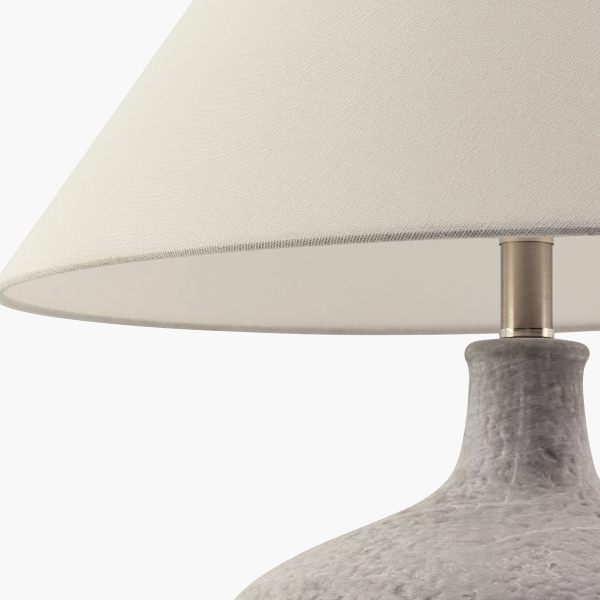 Modern European furniture - Textured Ceramic Accent Table Lamp - www.oroa.com | Oroa.com
