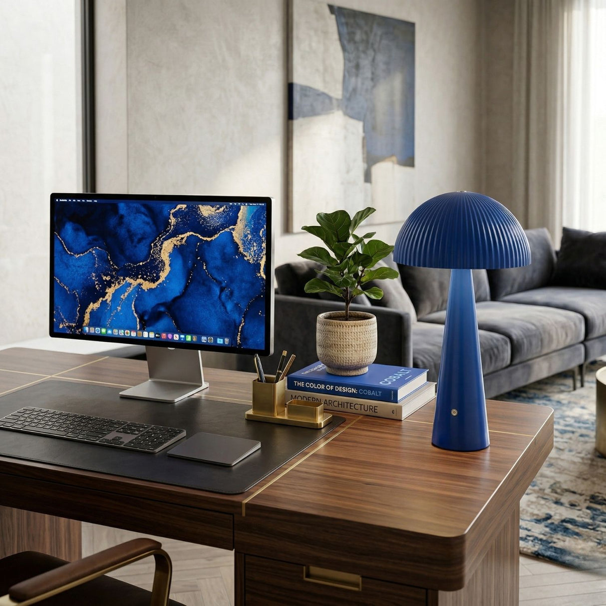 Modern European furniture - Dome Metal Accent Table Lamp - www.oroa.com | Oroa.com