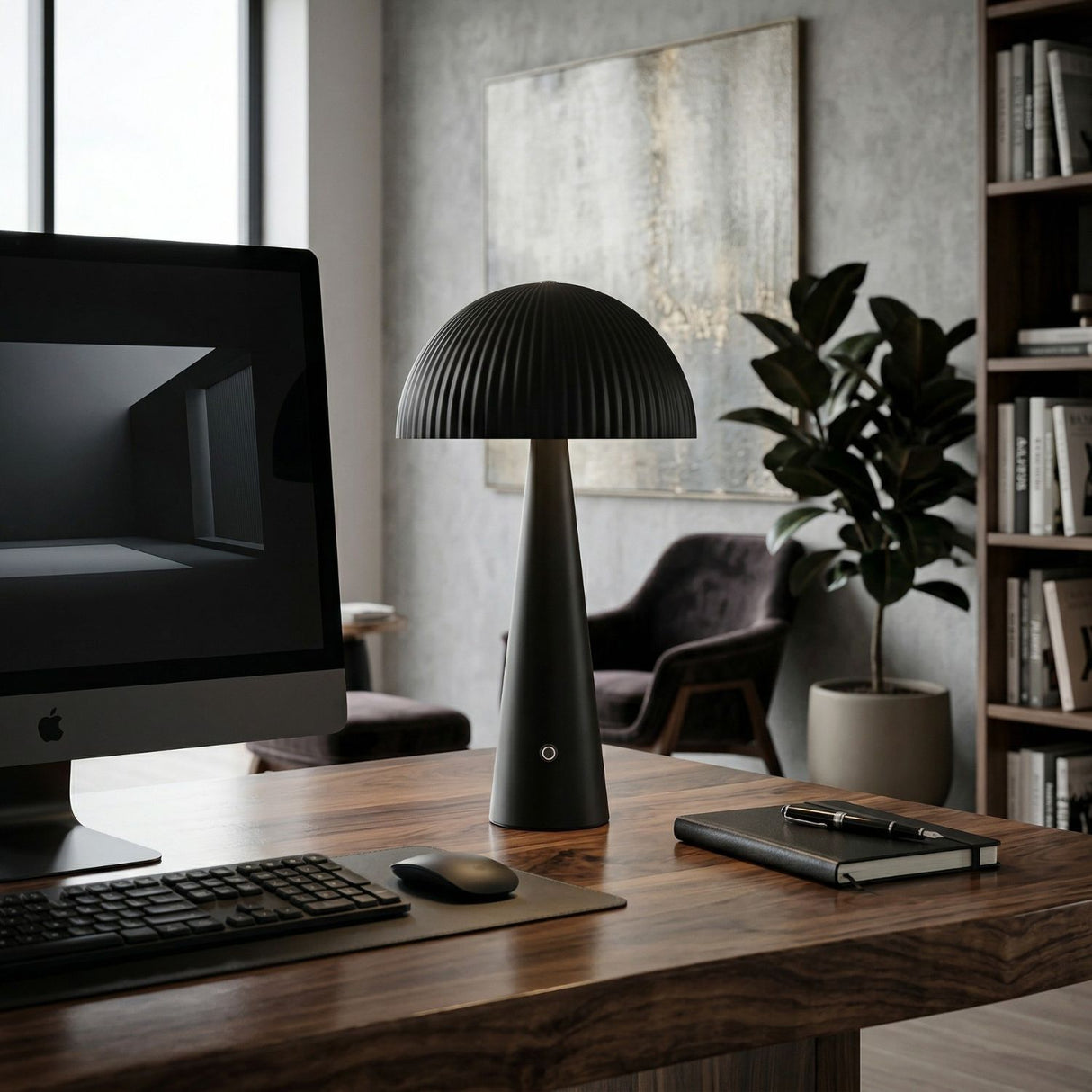 Modern European furniture - Dome Metal Accent Table Lamp - www.oroa.com | Oroa.com