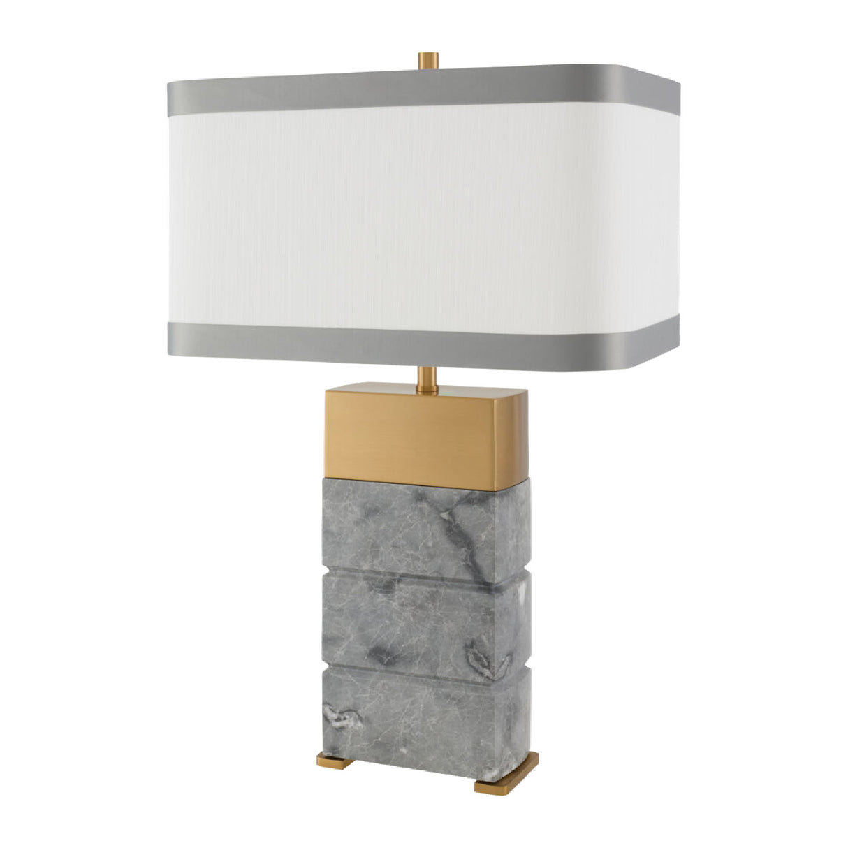 Modern European furniture - Green Marble Table Lamp - www.oroa.com | Oroa.com