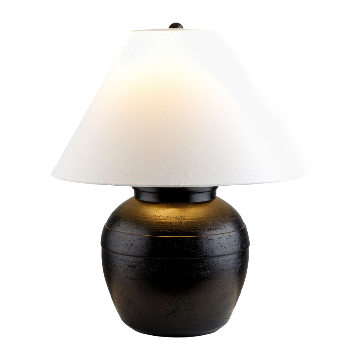 Modern European furniture - Linen Empire Shade Table Lamp - www.oroa.com | Oroa.com