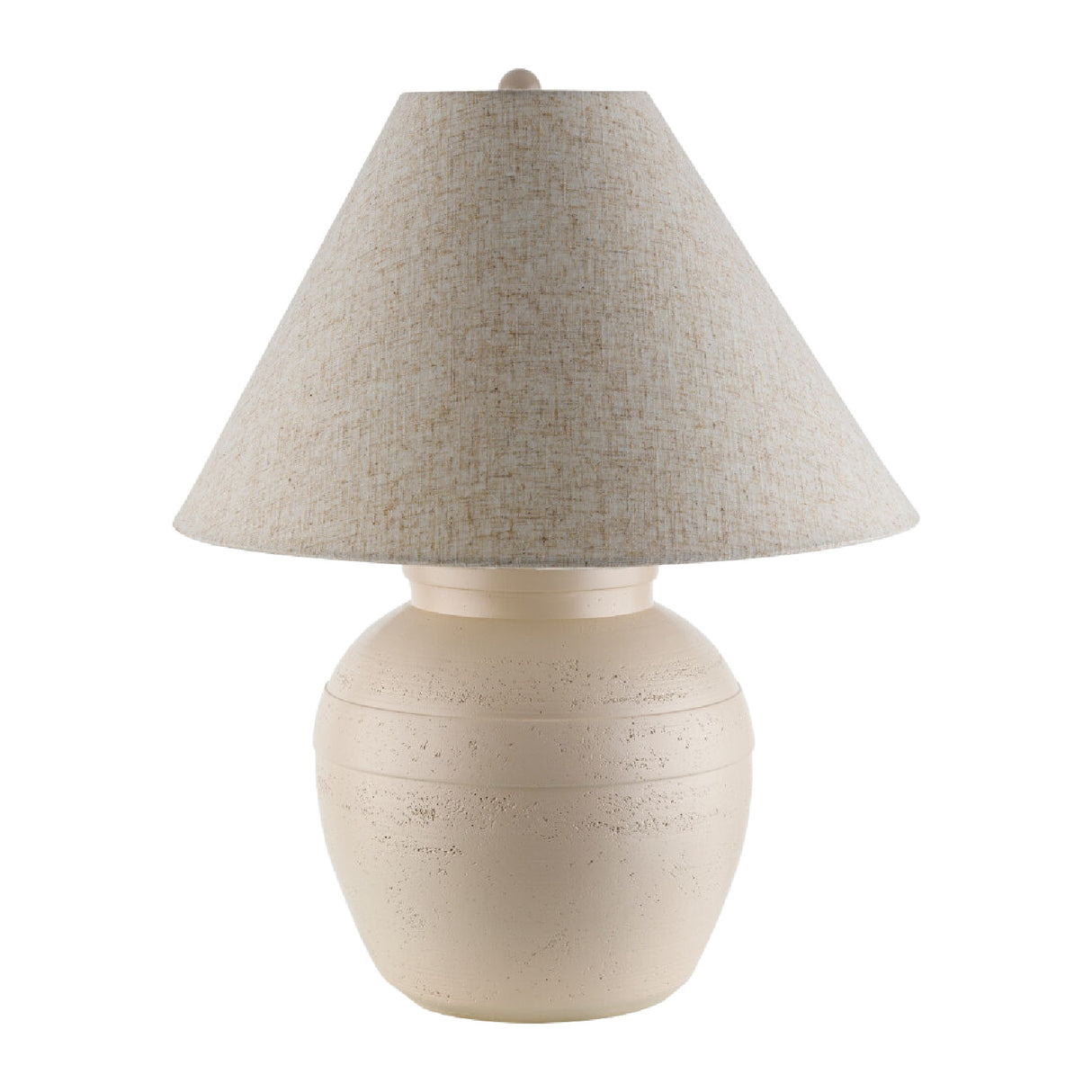 Modern European furniture - Linen Empire Shade Table Lamp - www.oroa.com | Oroa.com