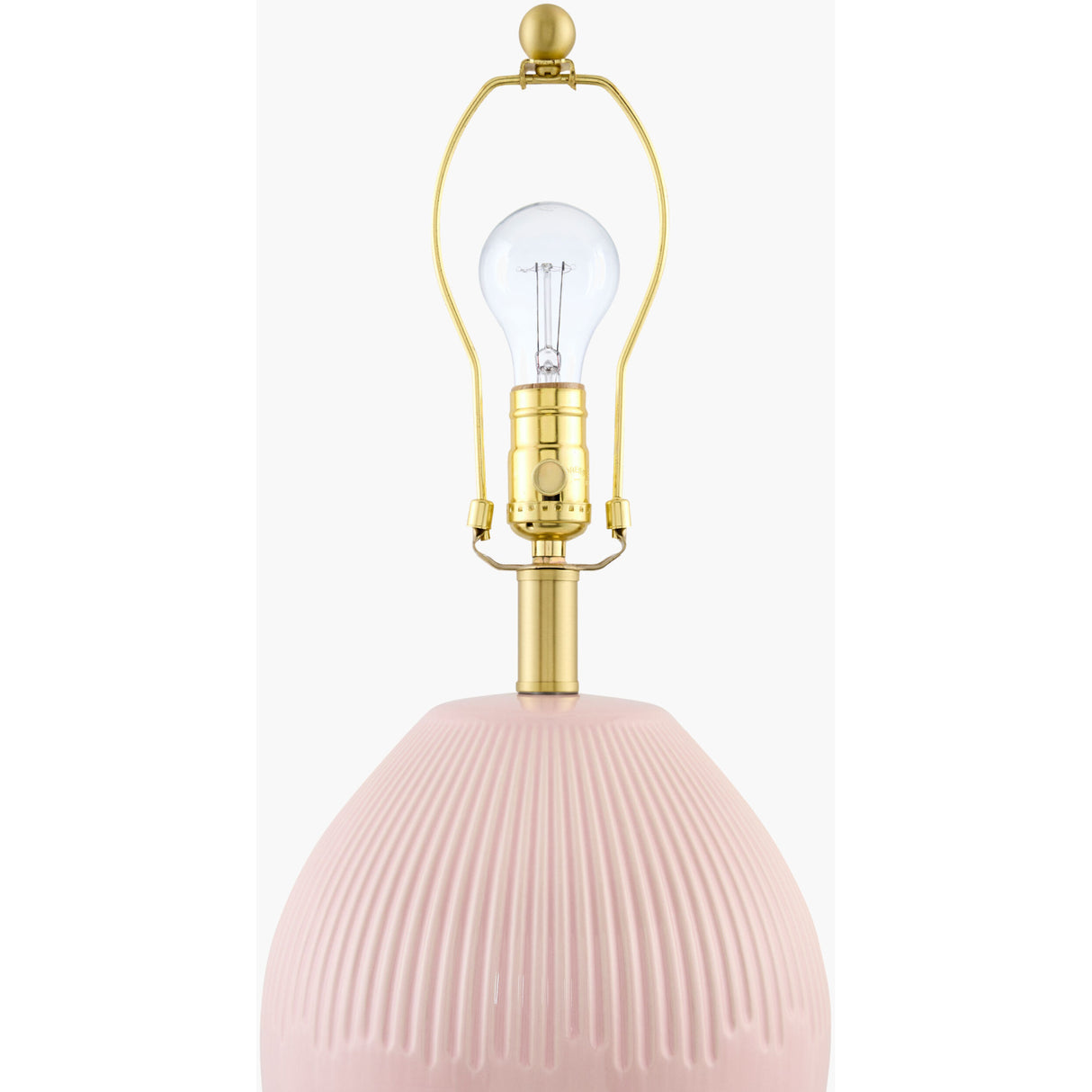 Modern European furniture - Ceramic Pleated Linen Table Lamp - www.oroa.com | Oroa.com