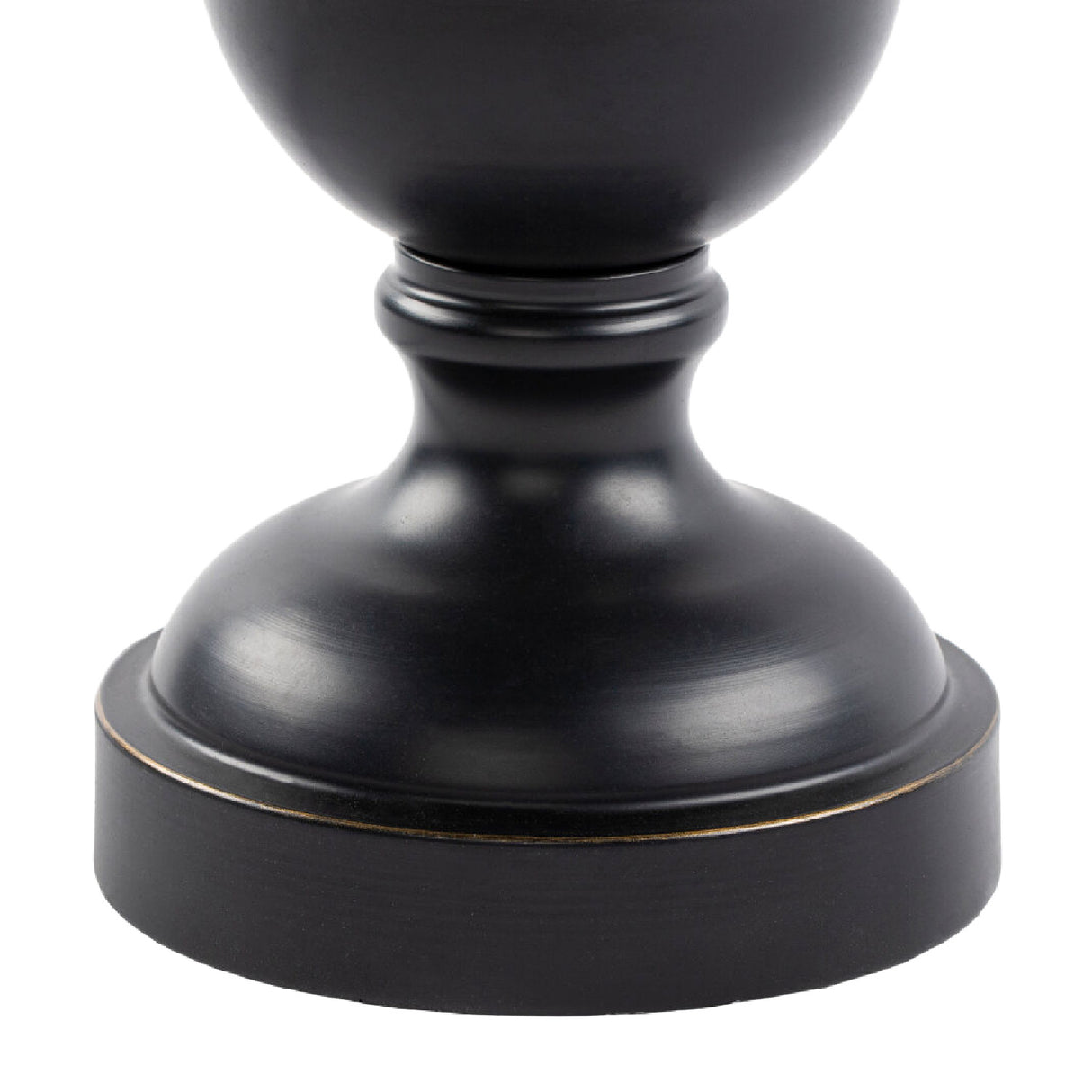 Modern European furniture - Black Iron Linen Table Lamp - www.oroa.com | Oroa.com