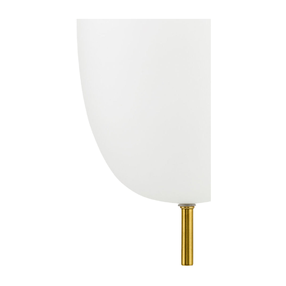 Modern European furniture - 3-Light White Glass Chandelier - www.oroa.com | Oroa.com