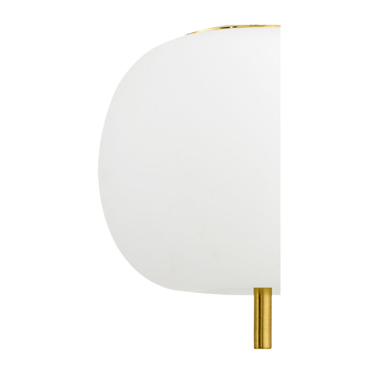 Modern European furniture - 3-Light White Glass Chandelier - www.oroa.com | Oroa.com