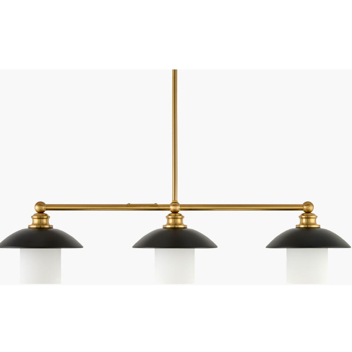 Modern European furniture - Black Iron 3-Light Chandelier - www.oroa.com | Oroa.com