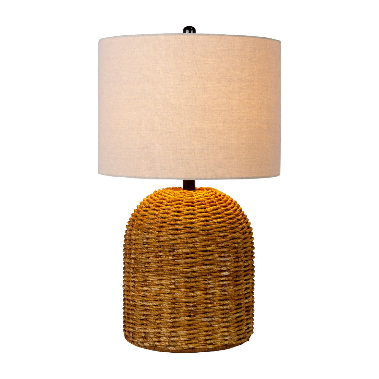 Modern European furniture - Natural Beige Seagrass Table Lamp - www.oroa.com | Oroa.com