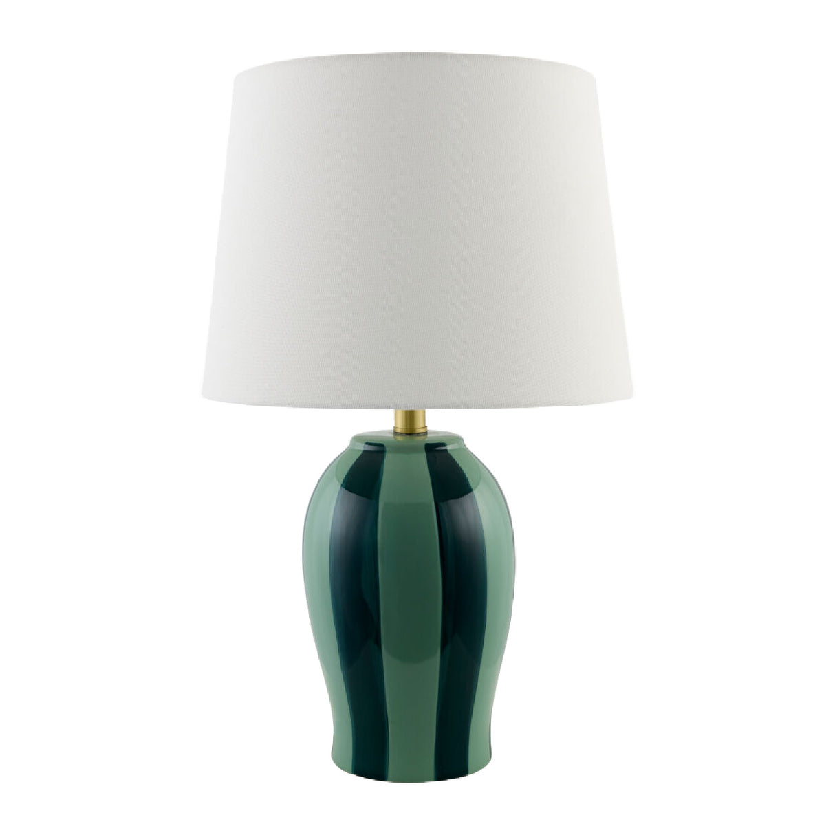 Modern European furniture - Striped Ceramic Table Lamp - www.oroa.com | Oroa.com