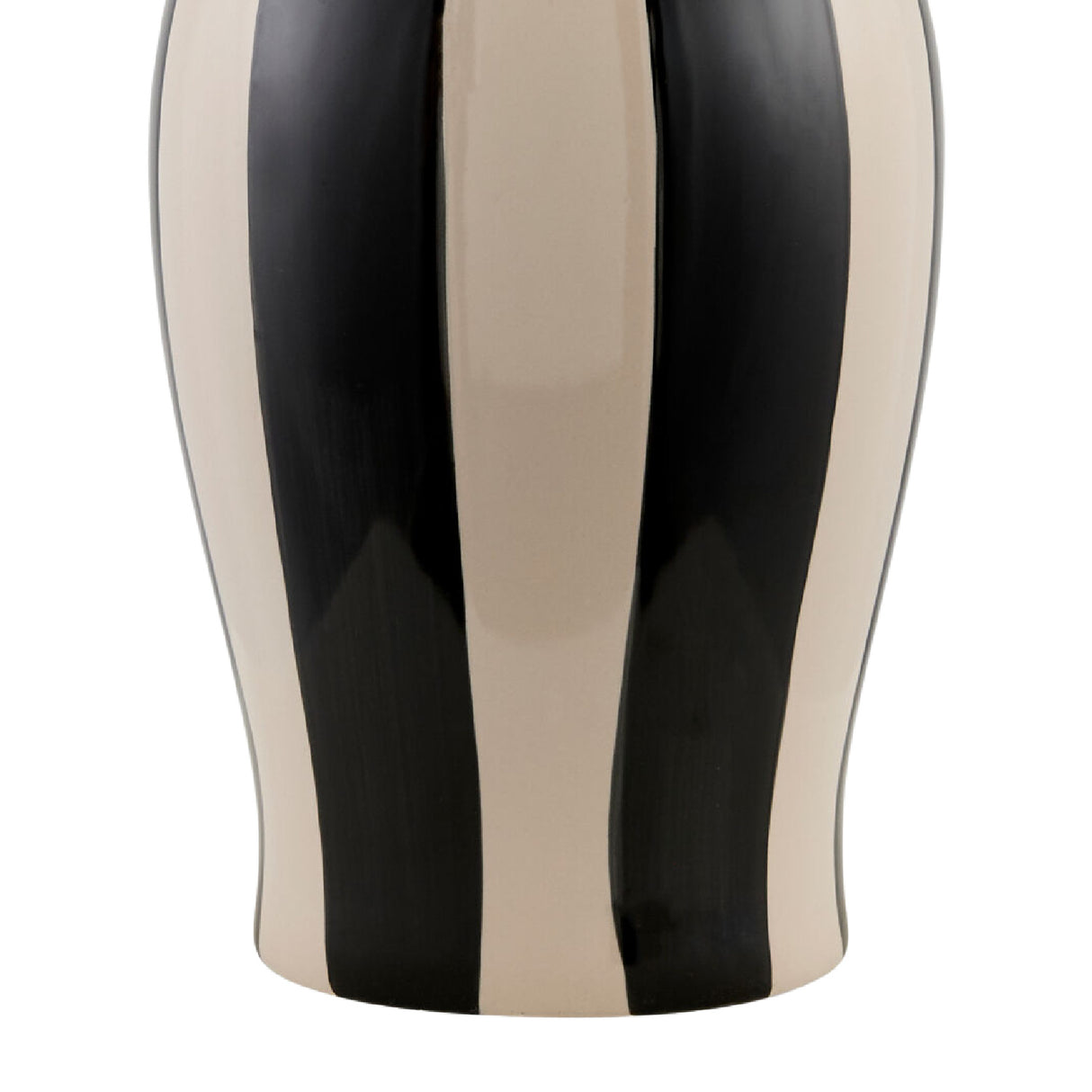 Modern European furniture - Striped Ceramic Table Lamp - www.oroa.com | Oroa.com
