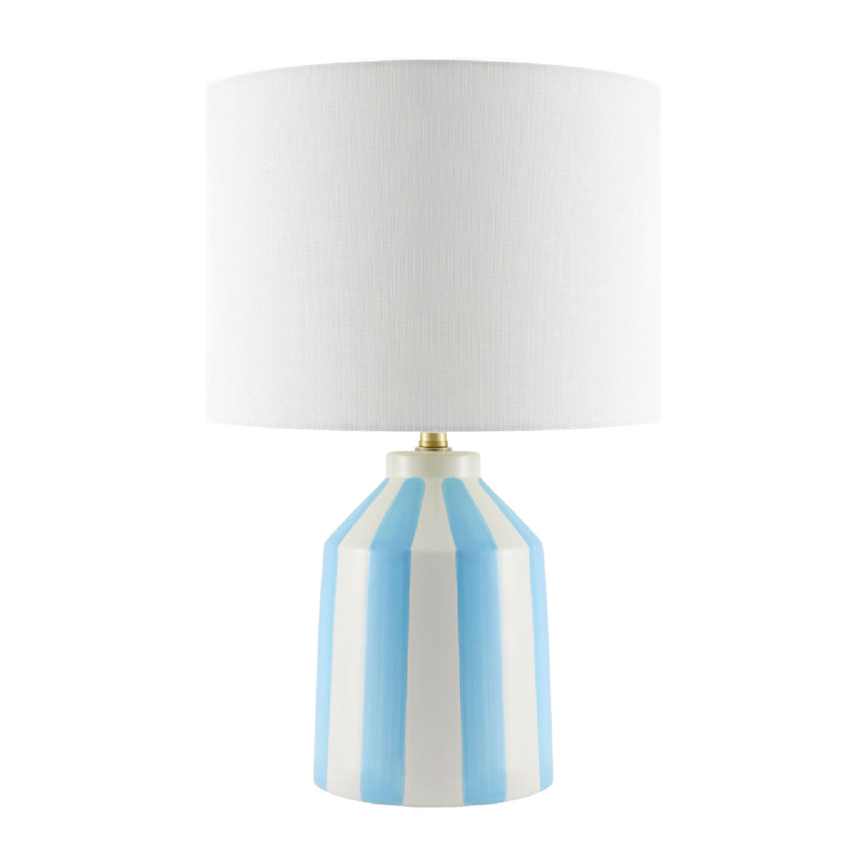 Modern European furniture - Vertical Lined Ceramic Table Lamp - www.oroa.com | Oroa.com