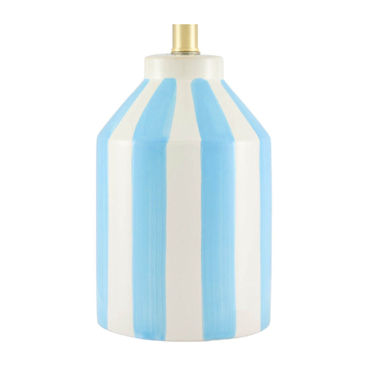 Modern European furniture - Vertical Lined Ceramic Table Lamp - www.oroa.com | Oroa.com
