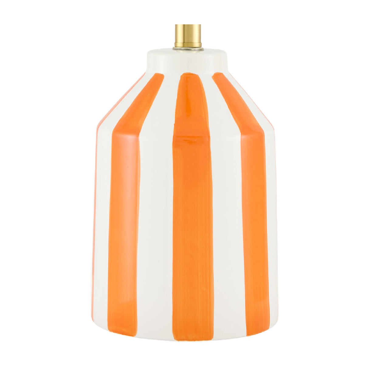 Modern European furniture - Vertical Lined Ceramic Table Lamp - www.oroa.com | Oroa.com