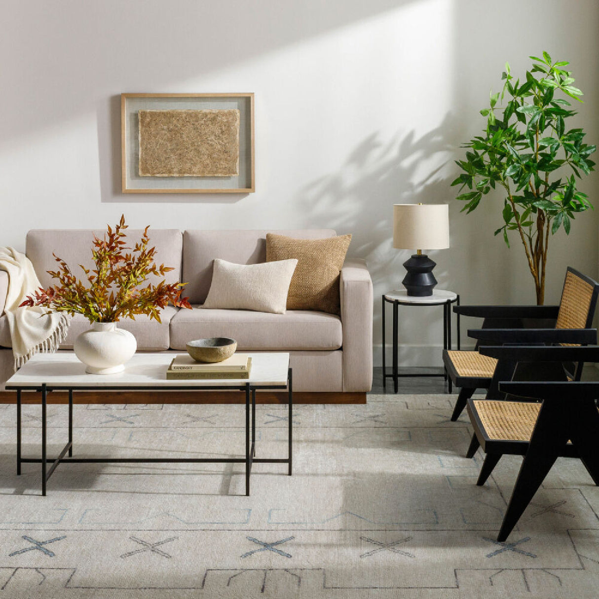 Modern European furniture - Printed Wool Blend Carpet - www.oroa.com | Oroa.com