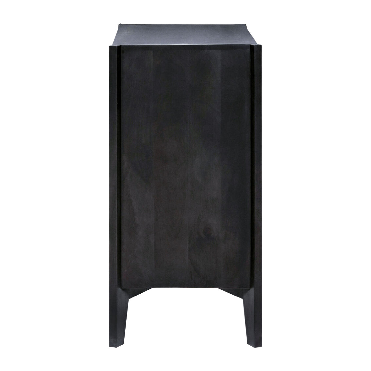 Modern European furniture - Reeded Mango Wood Cabinet - www.oroa.com | Oroa.com