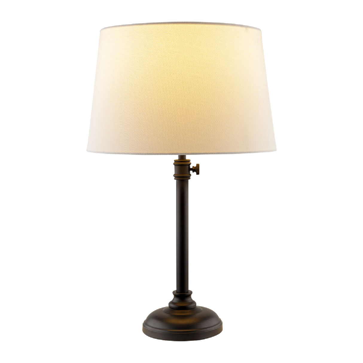Modern European furniture - Iron Base Linen Table Lamp - www.oroa.com | Oroa.com