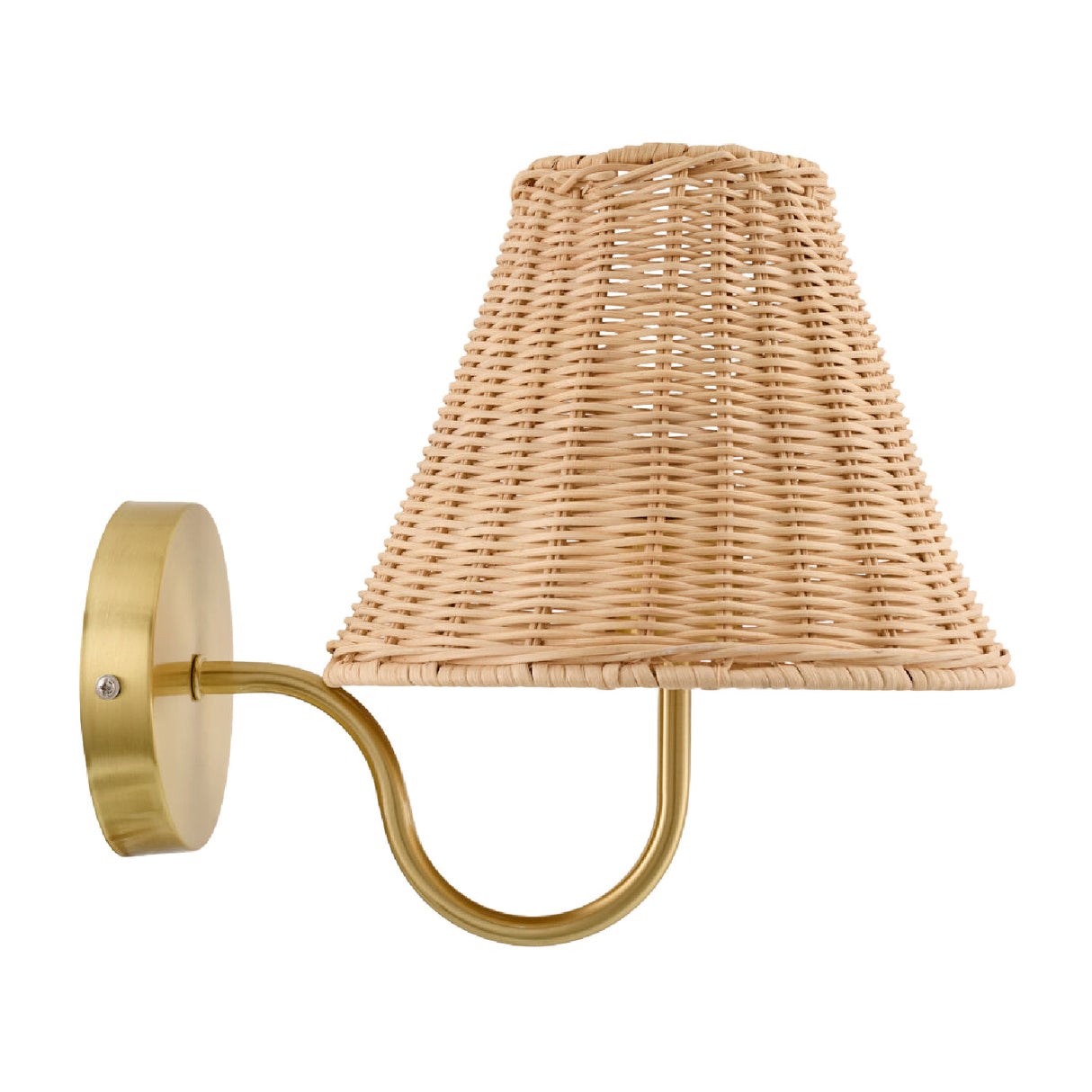 Modern European furniture - Rattan Shade Wall Lamp - www.oroa.com | Oroa.com