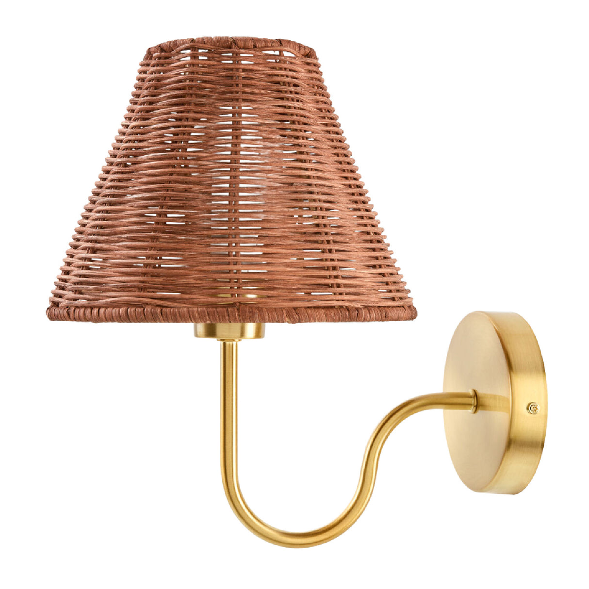 Modern European furniture - Rattan Shade Wall Lamp - www.oroa.com | Oroa.com