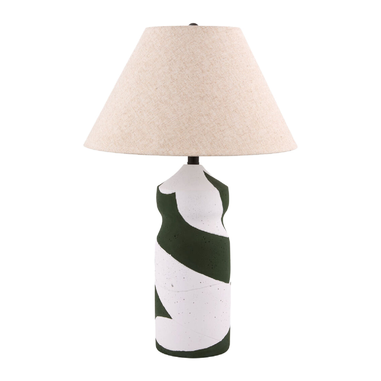 Modern European furniture - Painted Two-Toned Table Lamp - www.oroa.com | Oroa.com