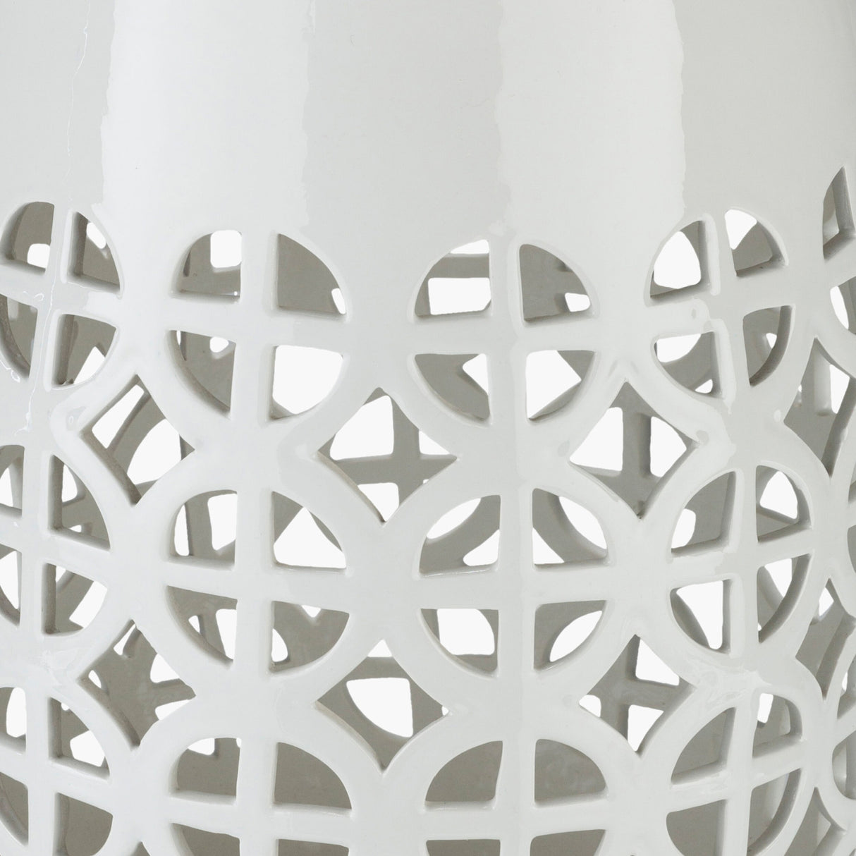 Modern European furniture - Openwork Ceramic Garden Stool - www.oroa.com | Oroa.com